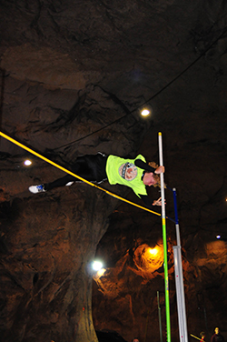 Kyle at Cave Vault